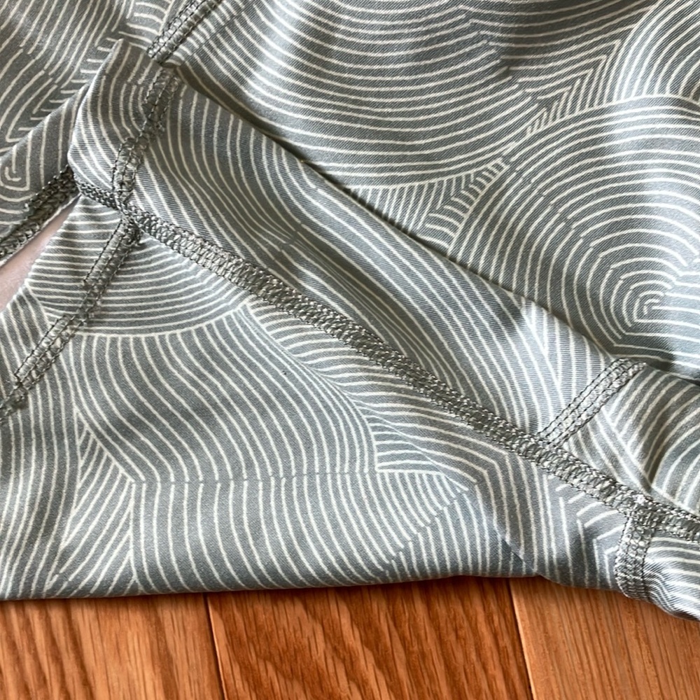 Avia Women's Patterned Bike Shorts - light green/cream, XXL - Picture 7 of 7